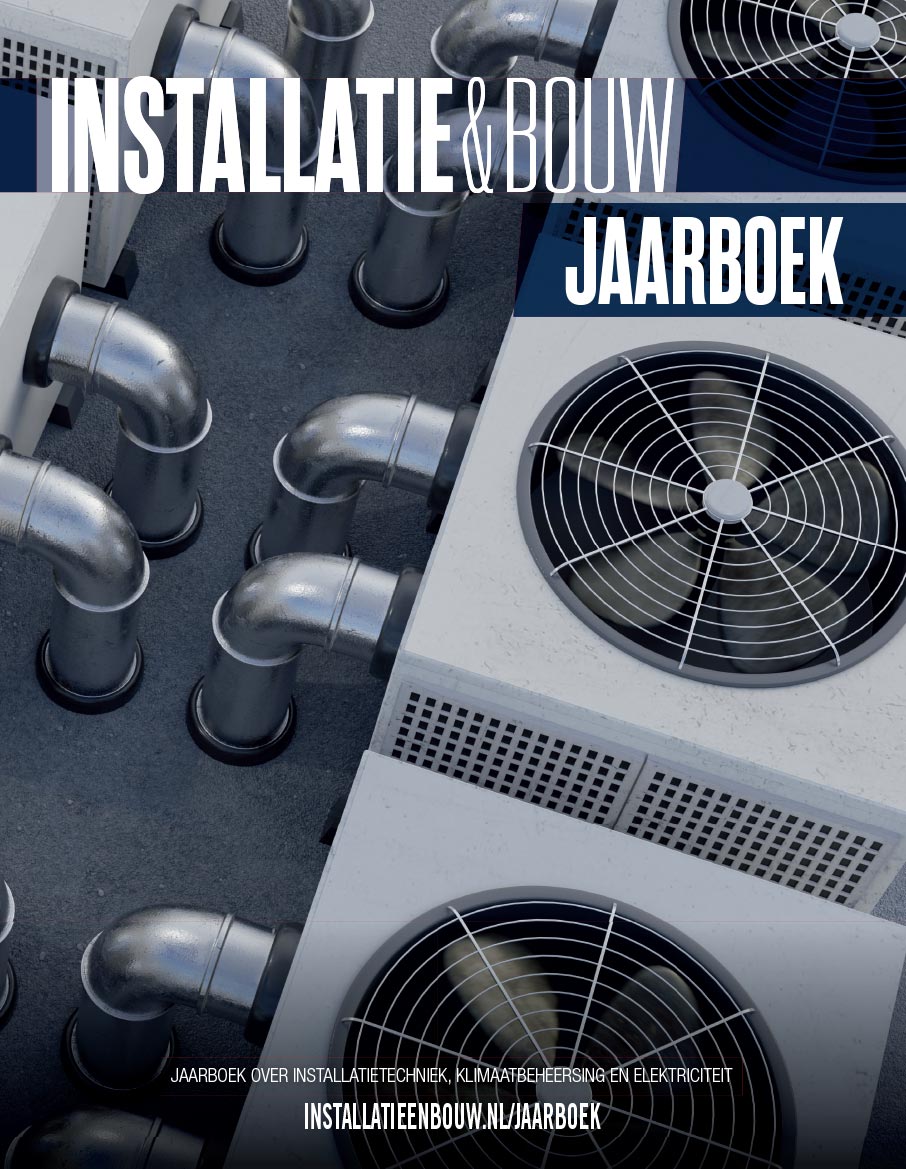 Cover van het jaarboek Installatie & Bouw