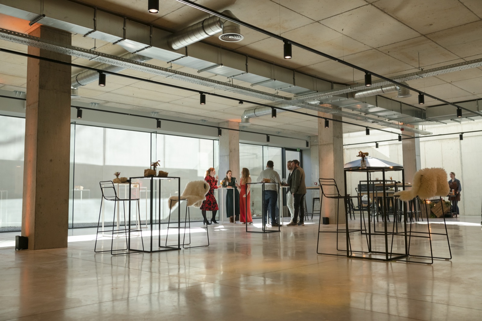 De event-zaal van het Meeting Lab @ O'Forty in Oostkamp
